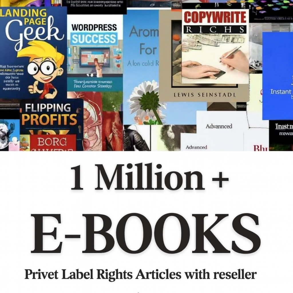 Mega Bundle: Over 1 Million Ebooks with Resell Rights