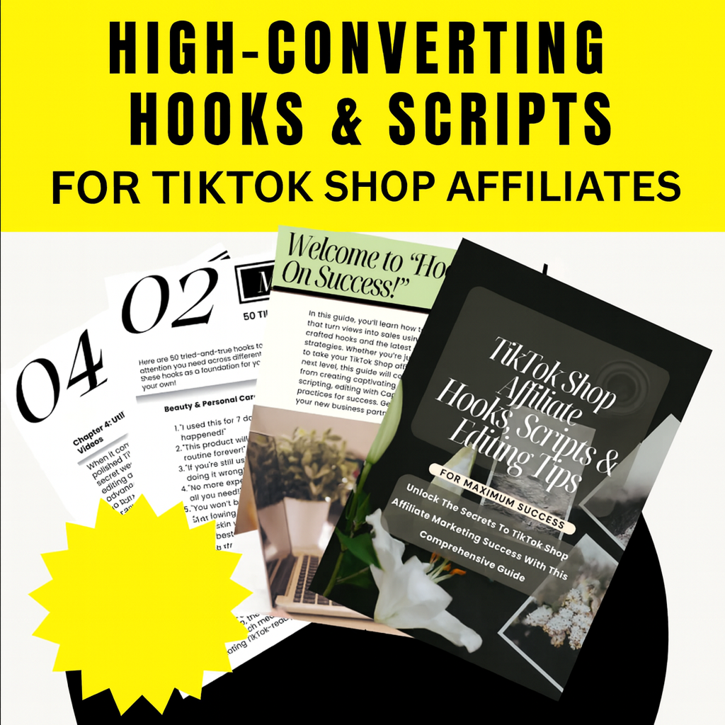 High-Converting Hooks & Scripts for TikTok Shop Affiliates