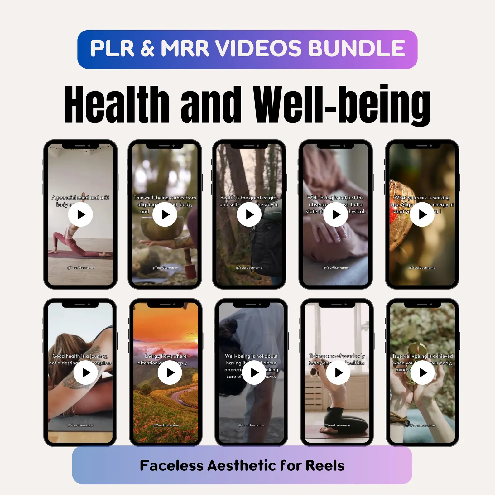 Complete Health and Wellness Video Collection – MRR Included