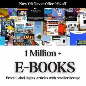 Mega Bundle: Over 1 Million Ebooks with Resell Rights