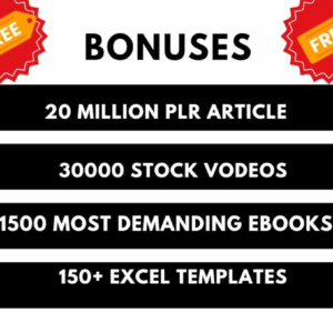 3 Million+ Ebooks + 3 Million PLR