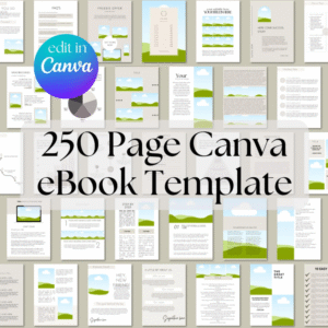 Canva eBook & Workbook Template