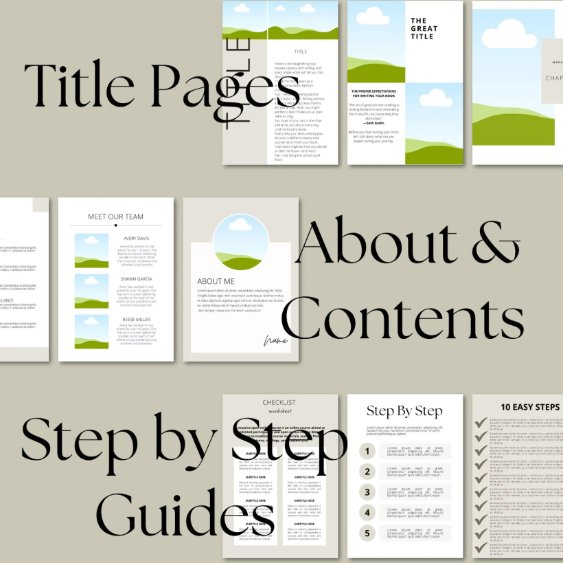 Canva eBook & Workbook Template - Image 4