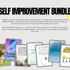 Self-Improvement eBook Bundle | 750 Digital Books with Resell Rights