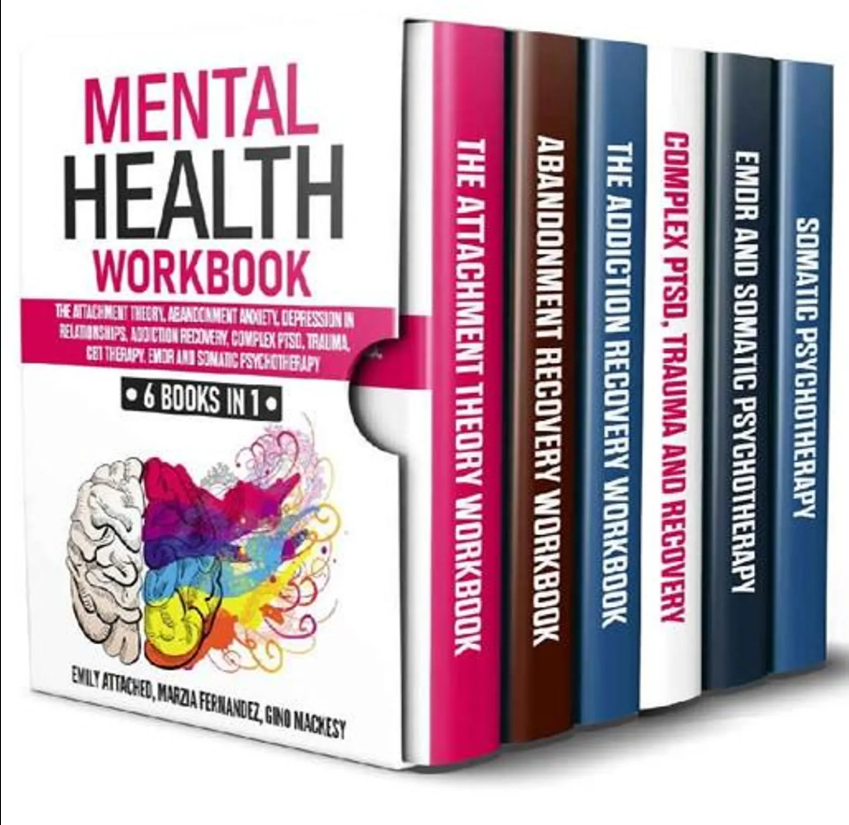 Mental Health Workbook: 6 Guides in 1